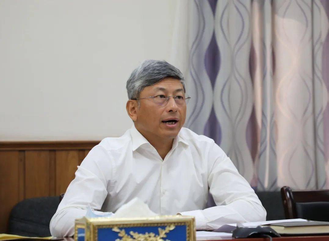 驻缅甸使馆举办庆祝中缅建交70周年侨界视频座谈会