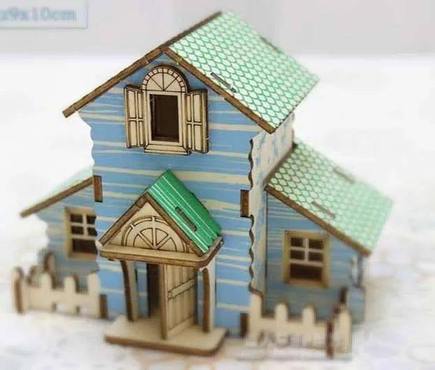 活动预告琅琊创意手工坊线上直播制作3d手工拼装小房子