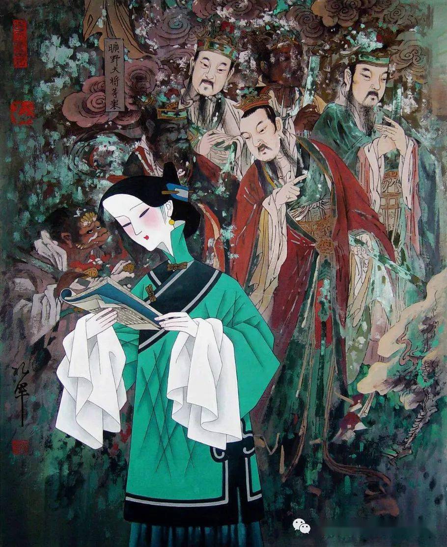 中国画家张礼军绘画作品欣赏