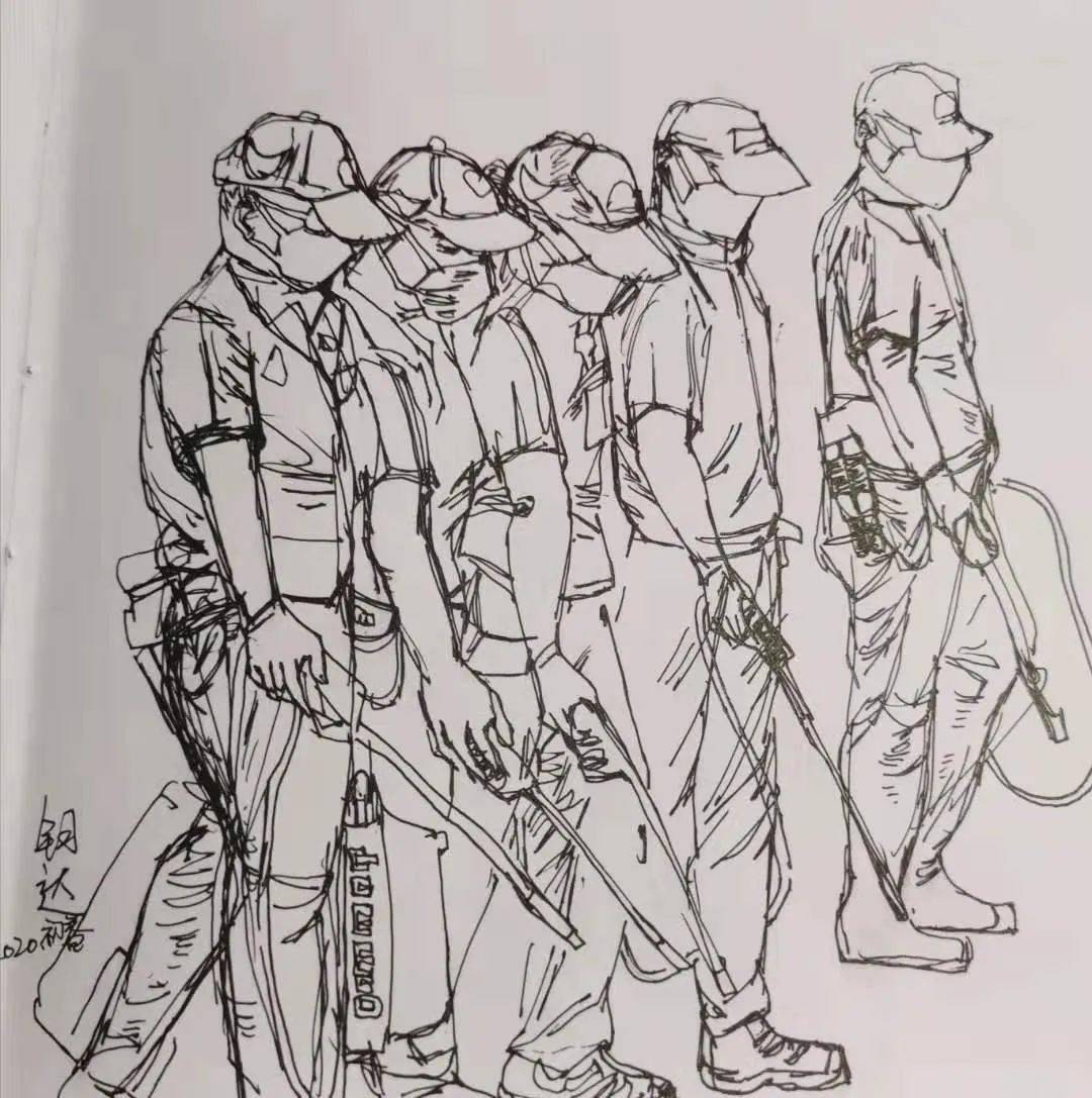 同舟共济 文艺战"疫"(95)|速写——火神山的故事