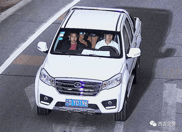 西吉老司机注意开车不系安全带这些车辆被抓拍