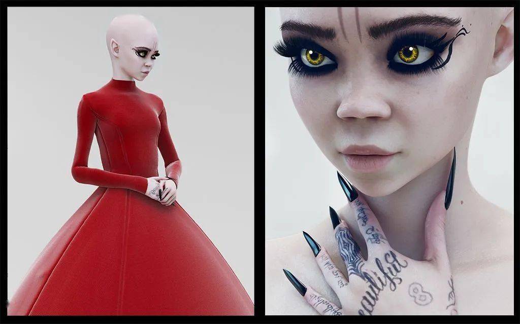 拍卖灵魂的grimes,灵魂到底多有趣?_musk