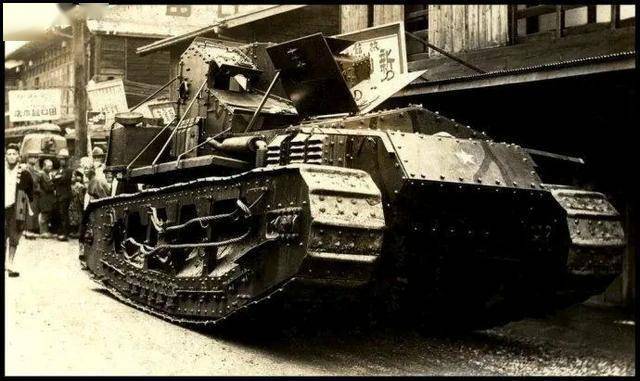 日本二战重型战车图片
