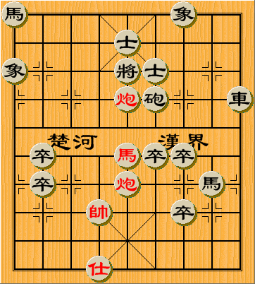 张三学象棋背起屏蔽器跑了