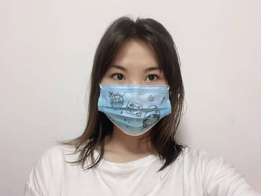 逆境同行你我同心心理健康月主题活动pick你最爱的口罩绘画作品