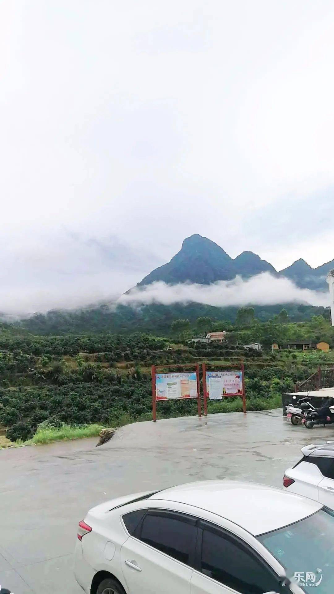 美极了贵港平天山顶惊现云海奇观