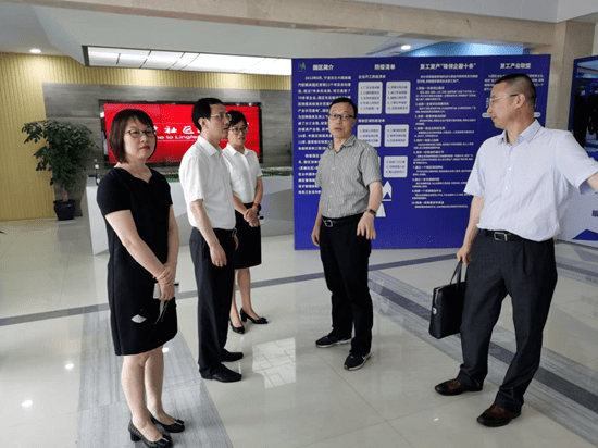 张世方局长赴鄞州,北仑进行小微企业园调研