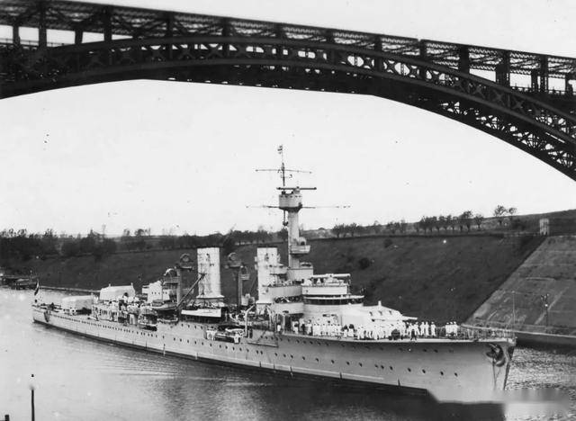 二战前德国新巡洋舰:150毫米舰炮布局罕见,装甲焊接非主流