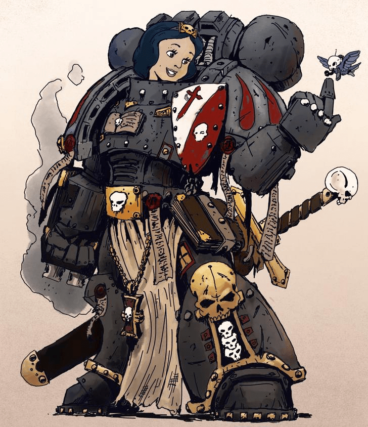 重金属迪士尼公主战斗力爆表