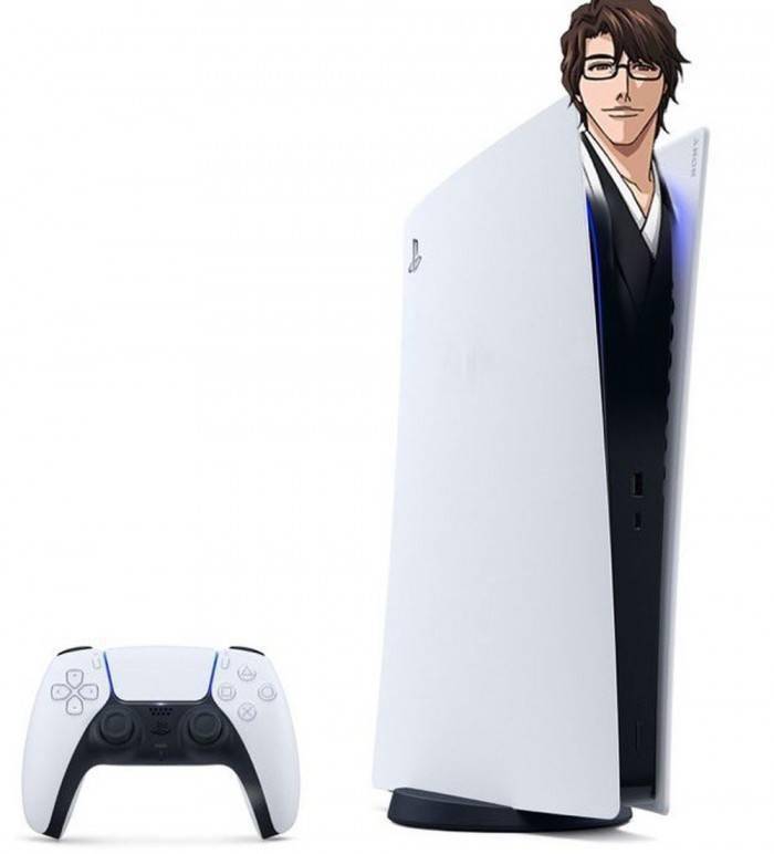 [图]索尼公布ps5设计后被网友玩疯了:这立领设计.