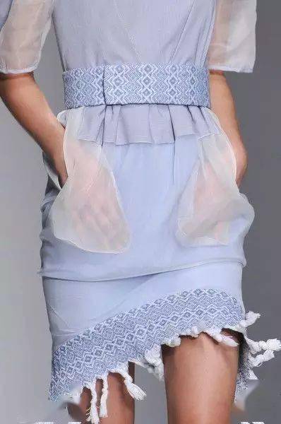 独特的衣服下摆设计真的可以尝试下