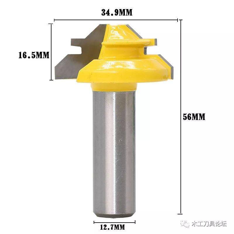 木工刀具cad图纸 45度木工榫合刀三维设计图纸及刀具应用指南