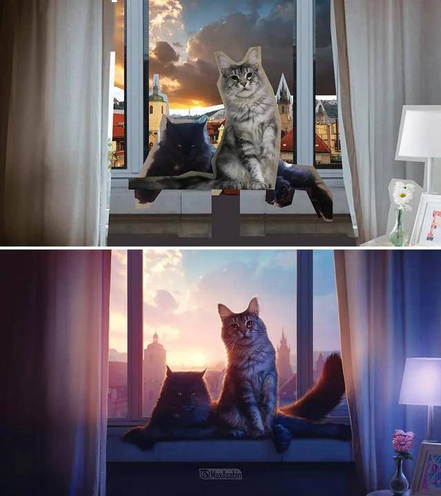 如果你观察细节会发现这张图真正的可怕之处