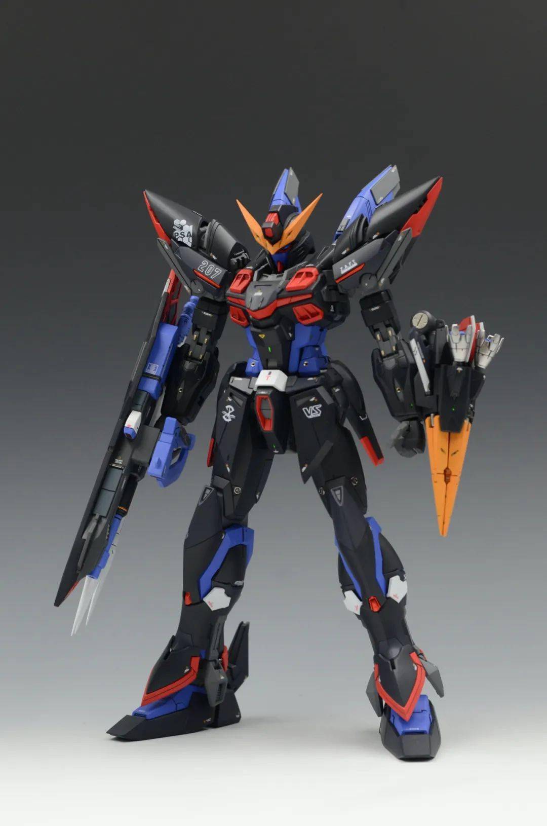 【佳作】mg迅雷gk,细致 漂亮的完美组合_高达模型