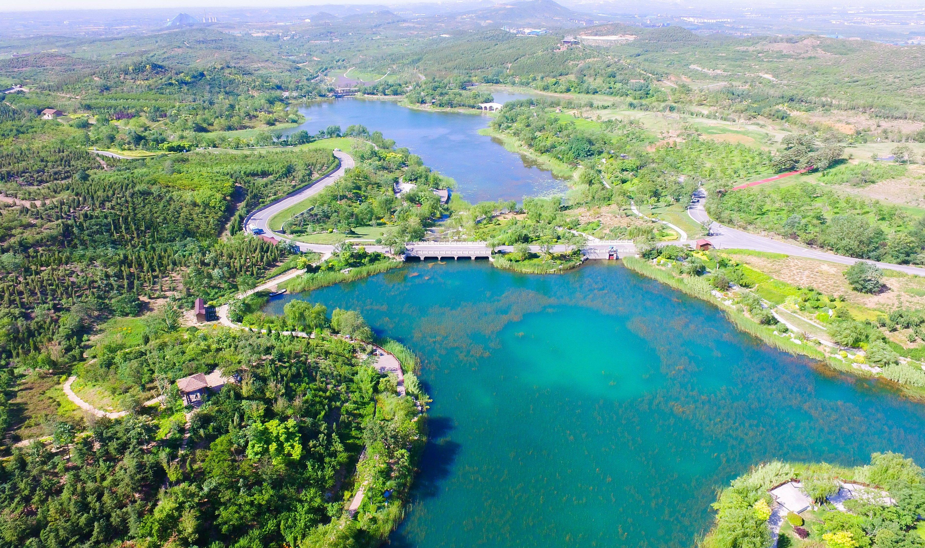 邯郸紫山湖图片