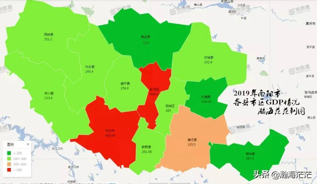 2019年南阳市各县市区gdp情况,南召排.