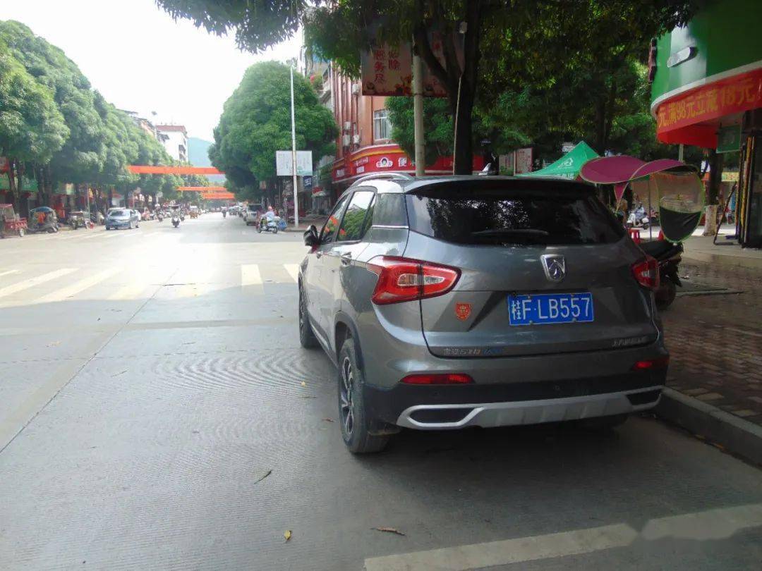 时间:2020年6月6日违停路段:大新县伦理路路段7车辆号牌:桂fzz529时间