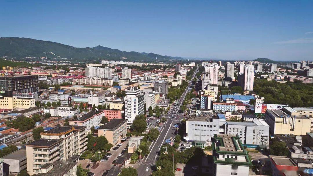 昌平的工业时代二毛表厂航拍昌平城区