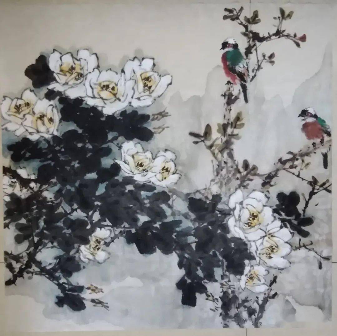 李增亭花鸟画图片