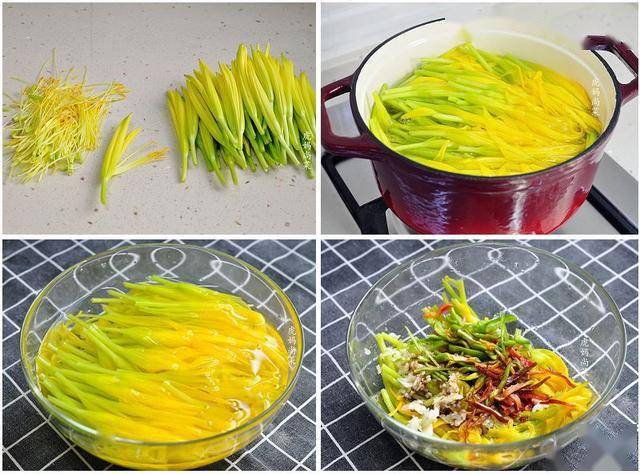 鲜黄花菜的做法图片