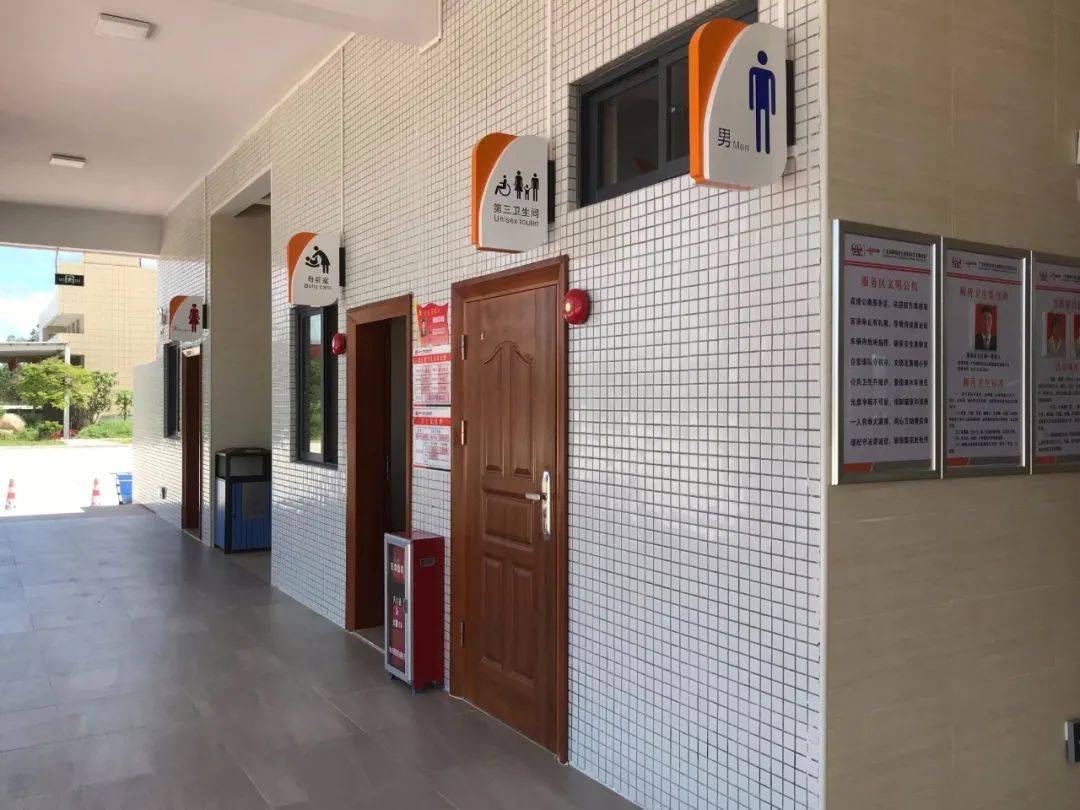 台山这个高速"合水服务区"大变身,便民又增靓!