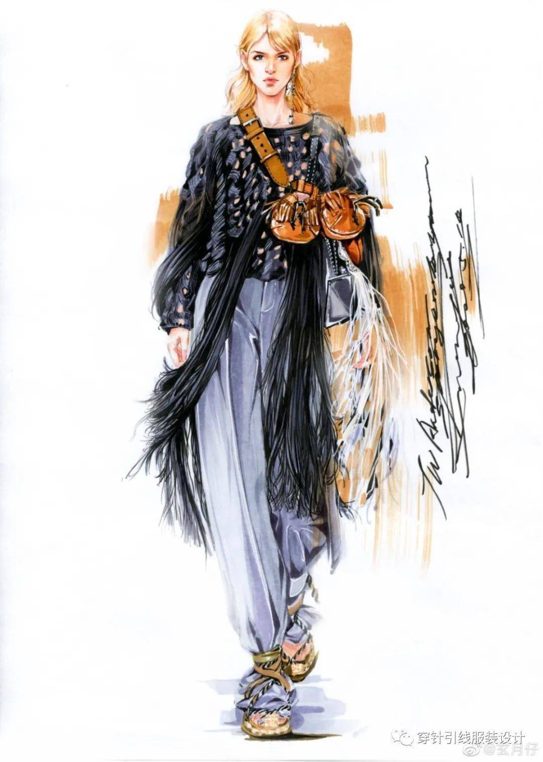 效果图 | 40张服装效果图