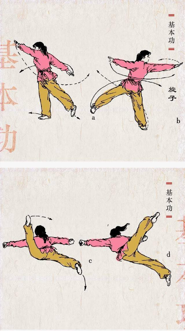武术基本功-跳跃动作_腾空
