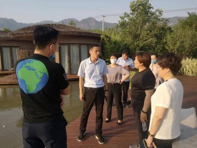 工作动态副区长王旭东同志检查景区防汛和环境整治工作