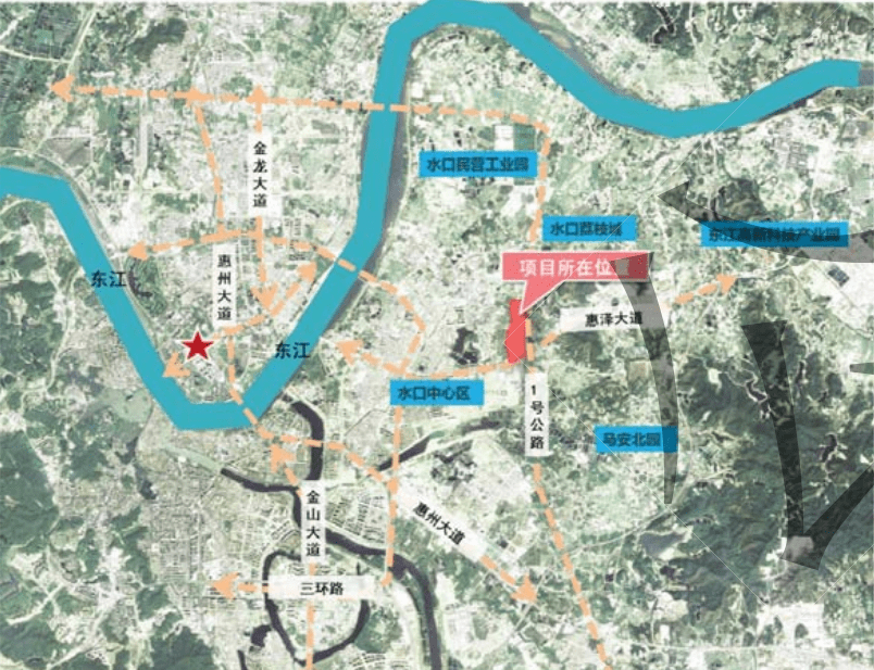 惠州水口规划图图片