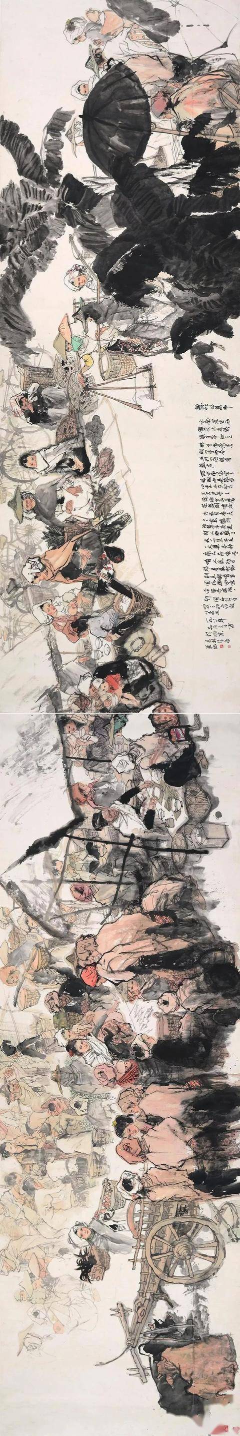 名家| 他只活了32岁,写意人物狂放不羁_梁长林