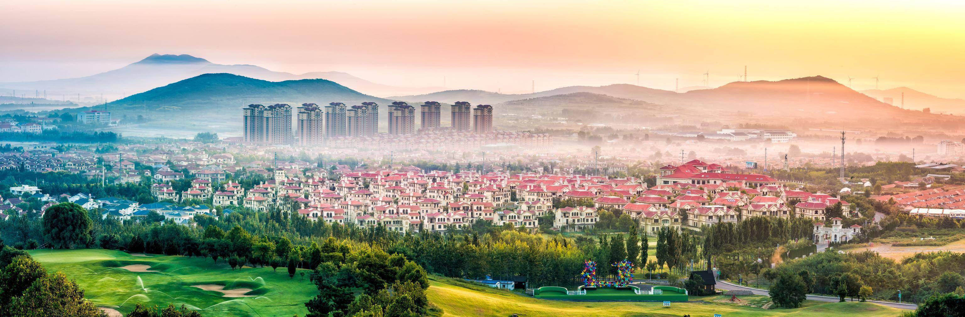 醉人古城,崛起蓝谷,如画温泉,多彩小镇,宜居美丽墨城如一幅亮丽画卷