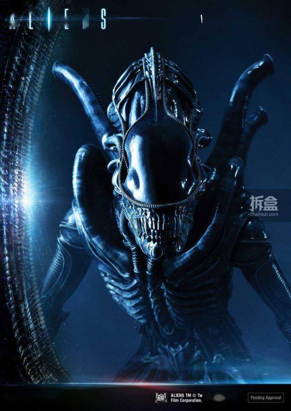 prime 1 studio 异形战士warrior alien 26寸雕像