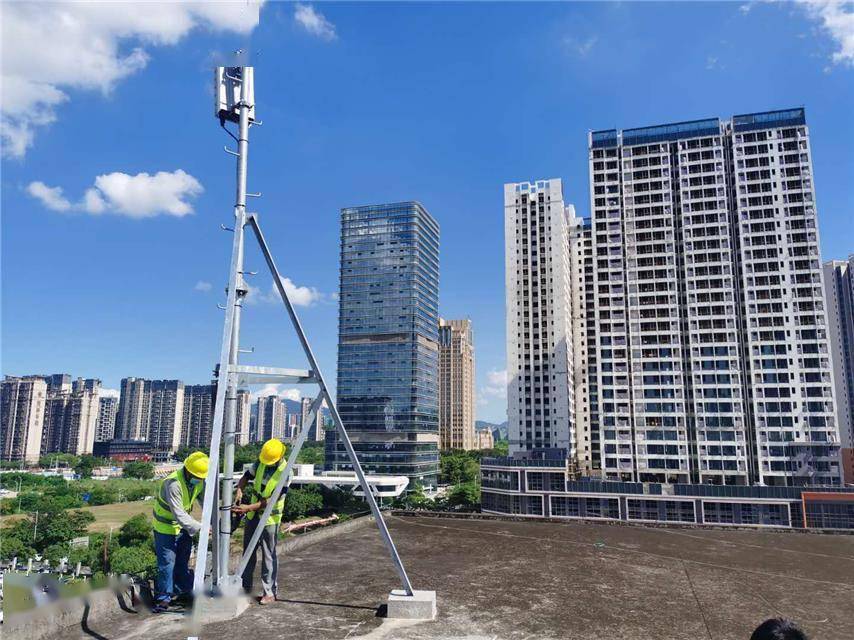 率先实现5g网络全覆盖深圳龙岗区提前完成5g宏基站建设