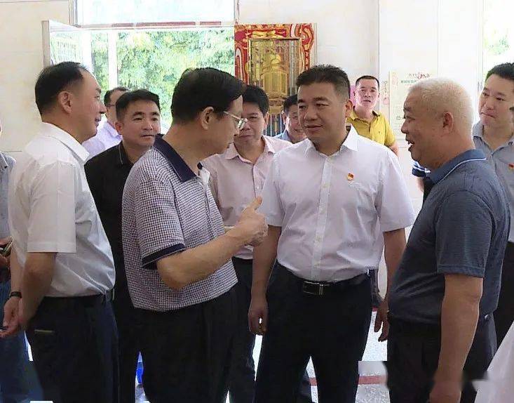 头条省里来人了给这两项工作点赞