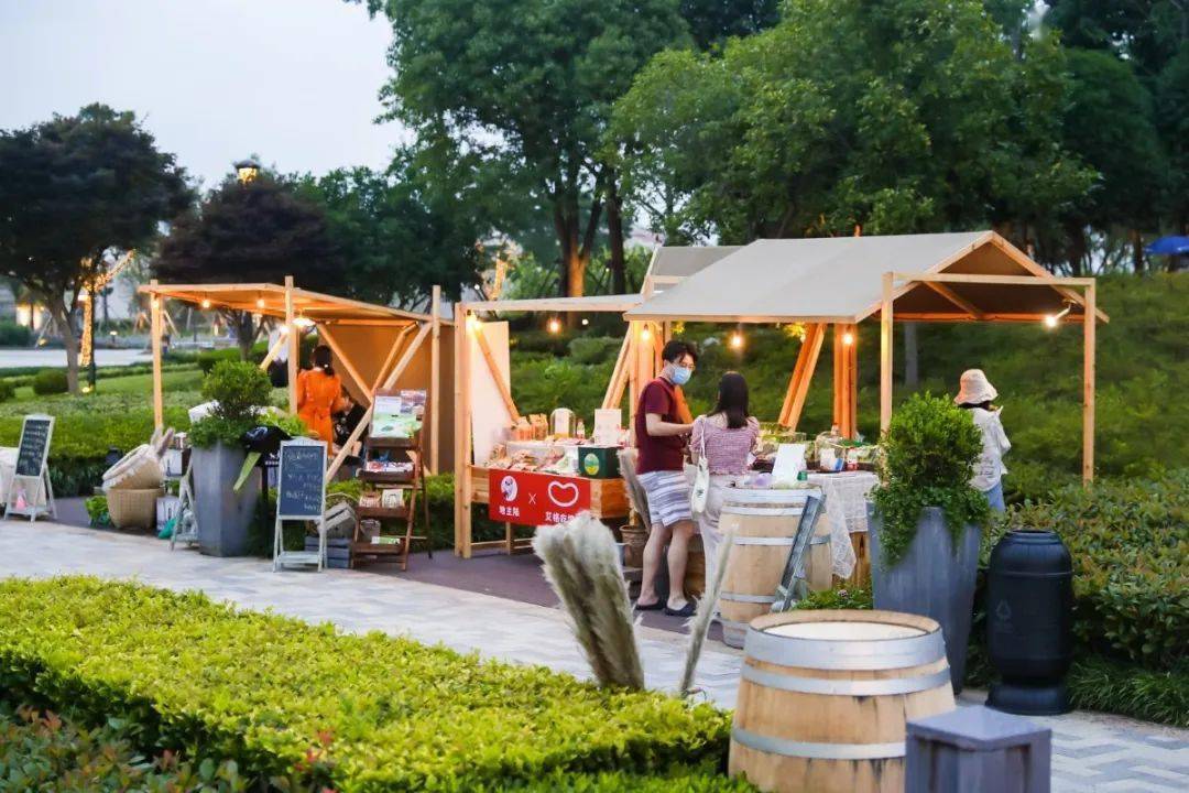 那你有没有见过清新田园风的市集?