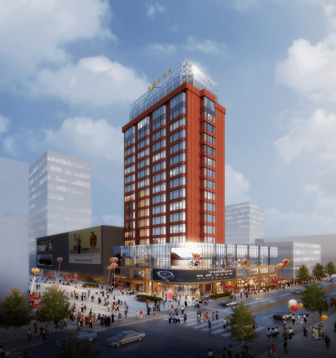 沈阳中街玫瑰酒店改造变身亚朵酒店30