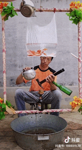 农村大汉靠平衡术在抖音吸粉145万网友看傻了牛顿和神仙到底是哪个在