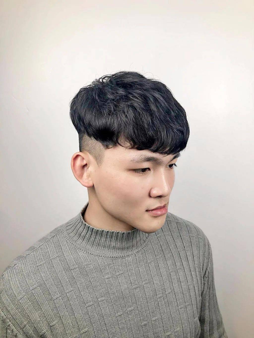 韩式发型男人气图片