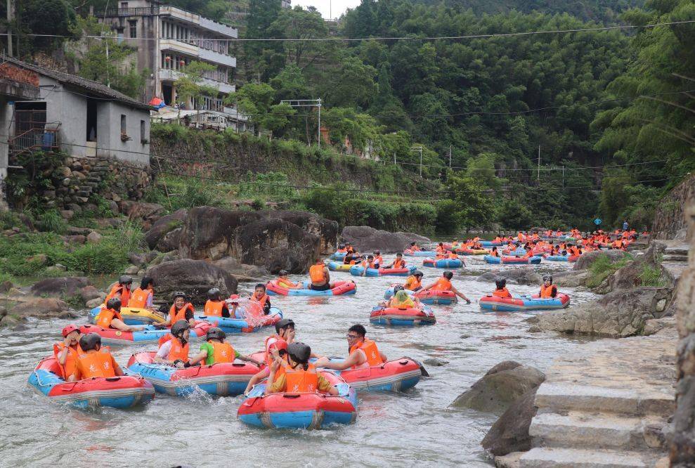 【山伍成群】7月4/5日 长三角最经典的漂流:泽雅龙溪漂流,水碓坑古
