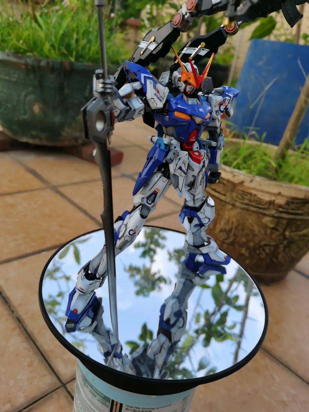 涂装分色,白圣约高达制作分享