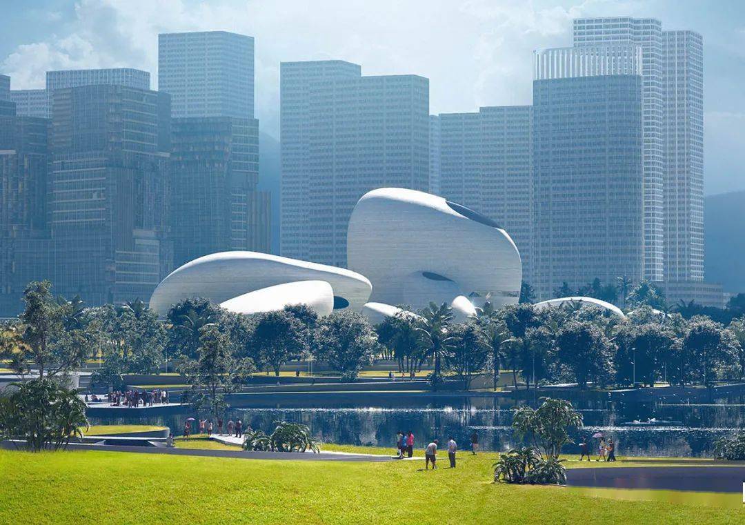 让每个人都可以参与其中的大地艺术深圳湾文化广场