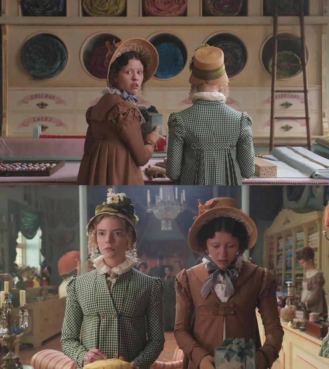 向往与大自然亲近的时髦感跟着电影emma穿出英式风情