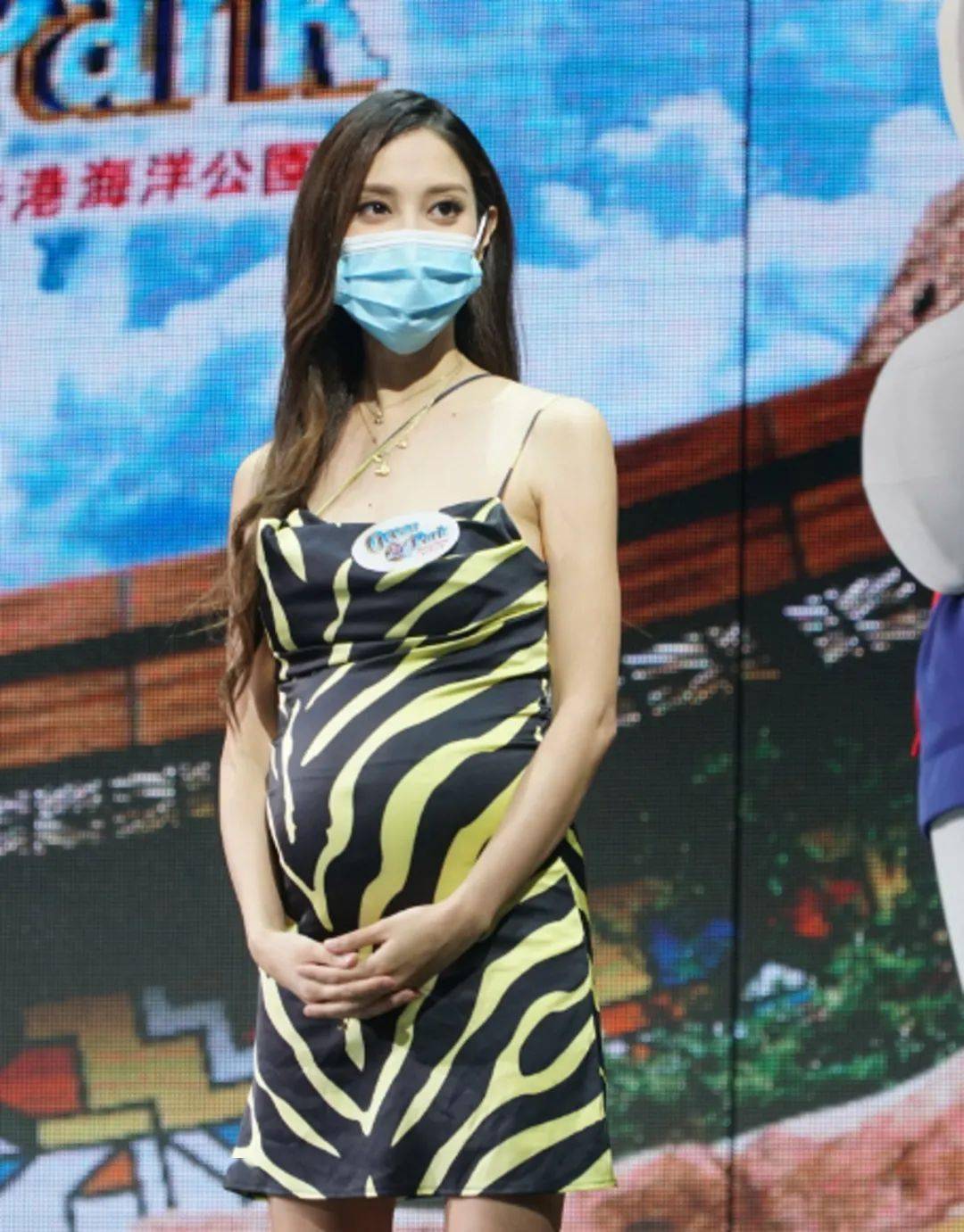 陈凯琳怀孕大肚图片