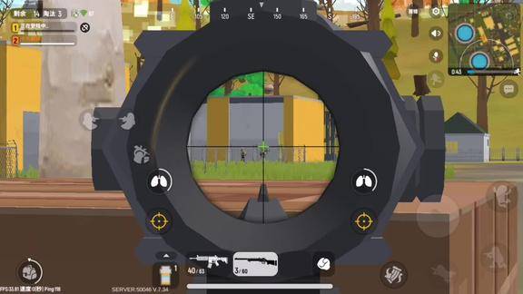 香肠派对m24决赛圈很难用四倍镜瞄准敌人就是打不中