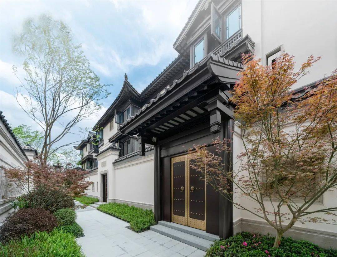 锦江天玺合院效果图 | 实景图 ▼ 轻隐 · 游,行到水穷处,坐看