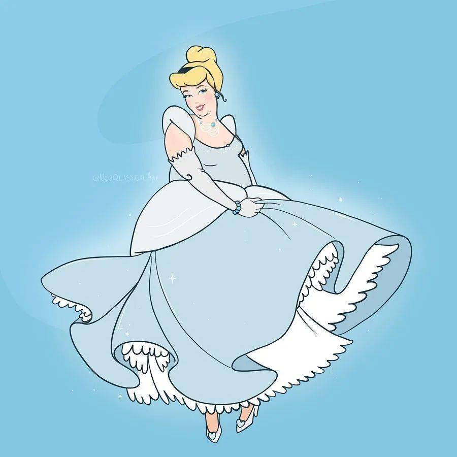 走进名画变身男人还玩起了社交软件迪士尼的公主们快要被脑洞大开的