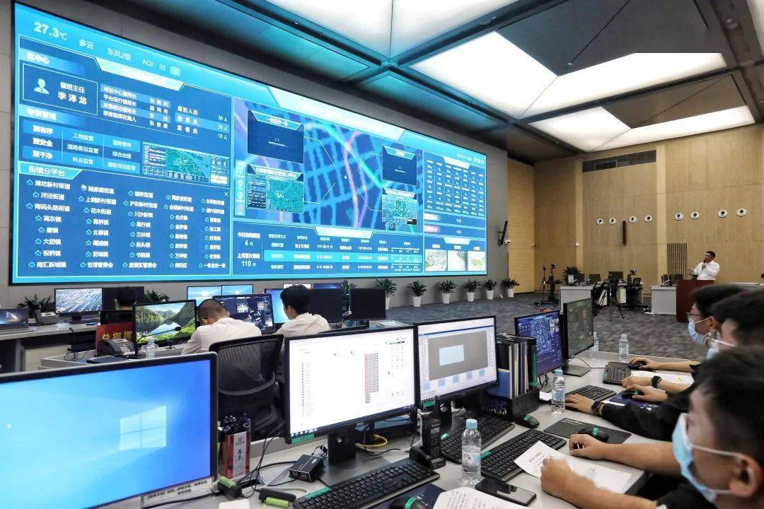 一张总图五大提升七大领域一网统管再升级浦东城市大脑30全面上线