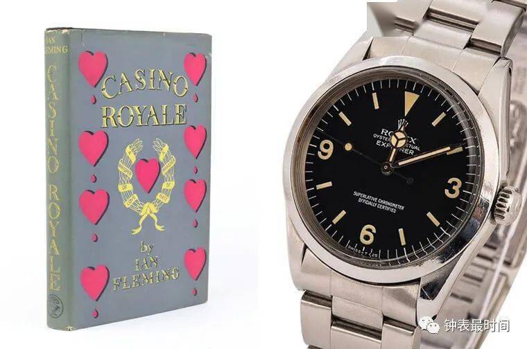 《casino royale》1作者:伊恩·弗莱明(ian fleming)手表对男人来说是