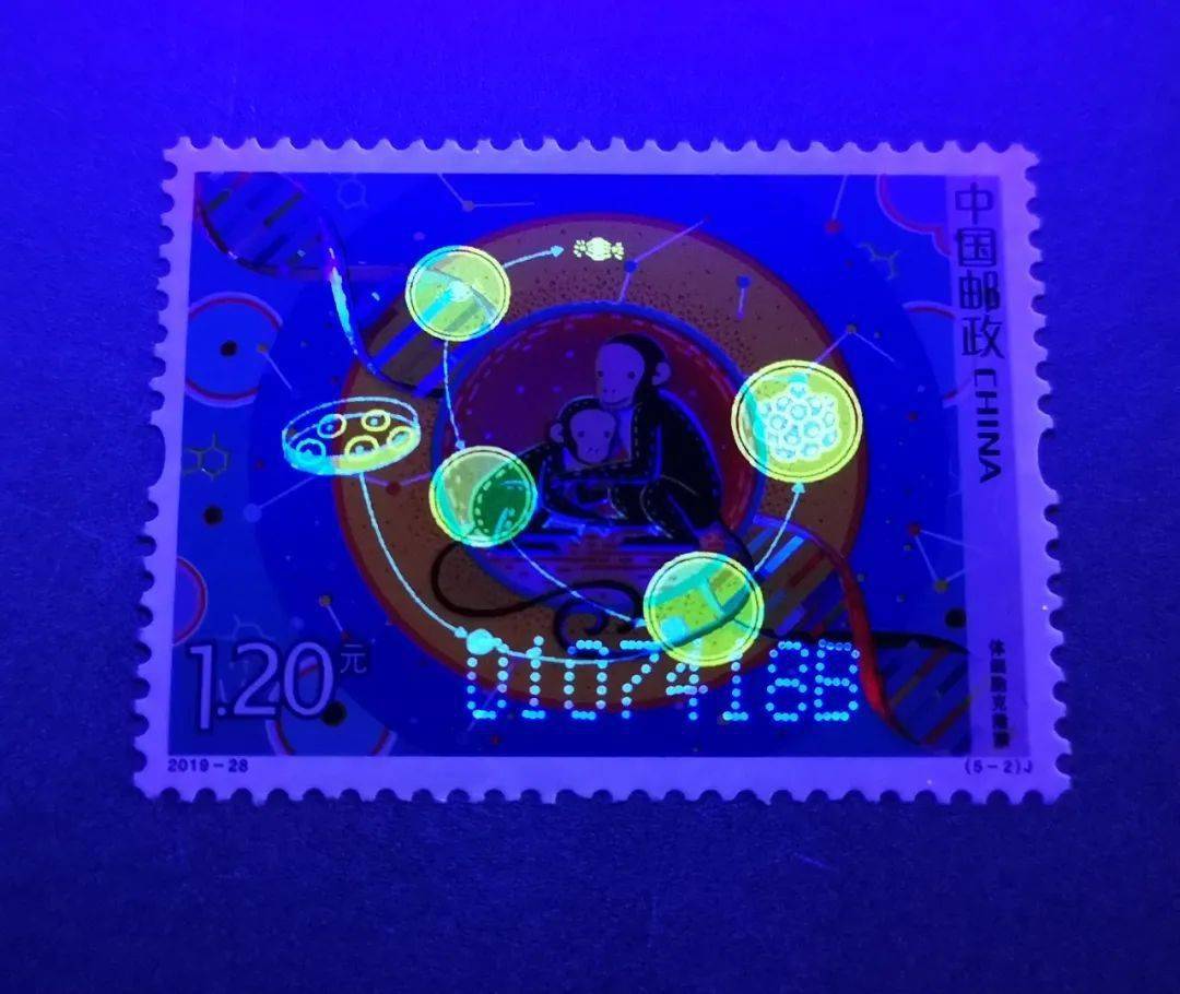 紫光灯下的科技创新二邮票原来这么美