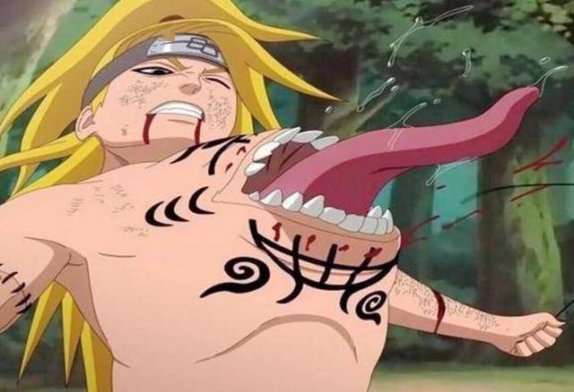 秽土转生后的迪达拉,自称有一个超究极忍术,或跟月亮有关